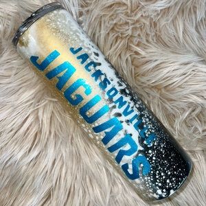 New in Box Jacksonville Jaguars 30 oz Custom Made Tumbler One of a Kind!